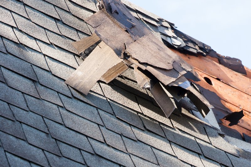 roof damage