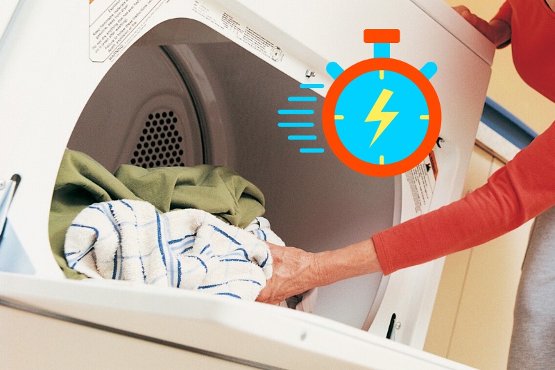 using tumble dryer