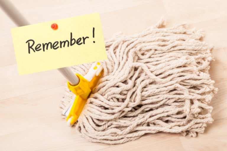 How to Clean a Mop Head