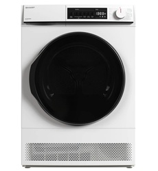 Sharp KD-NCB8S7GW91-EN condenser tumble dryer
