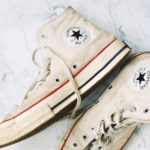 dirty white converse