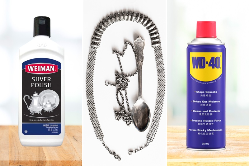 Wd40 to deals clean silver