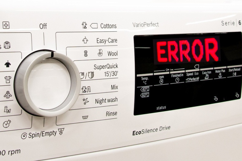 Guide To Washing Machine Error Codes