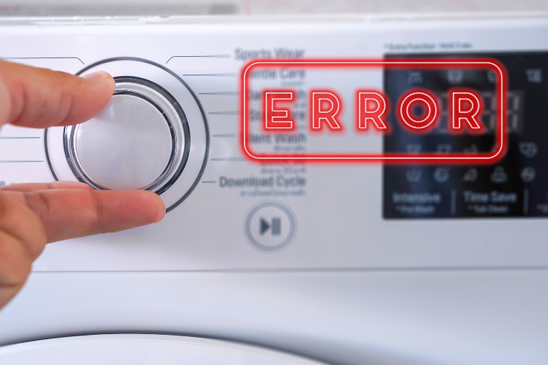 washing machine error