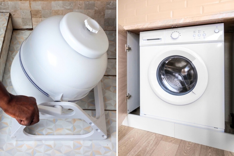 portable and regular washing machine