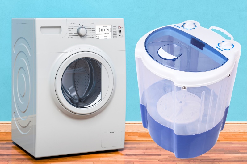 regular and portable washing machine