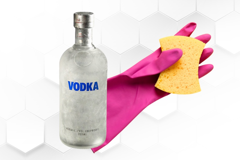 vodka for cleaning