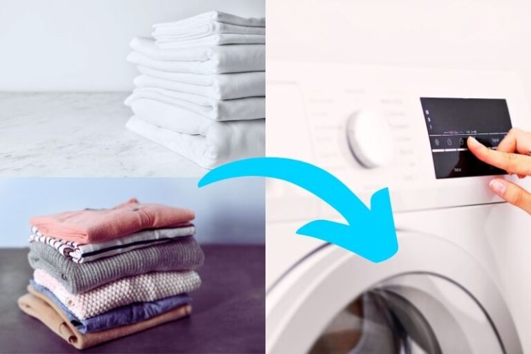 Can You Wash Sheets with Clothes?
