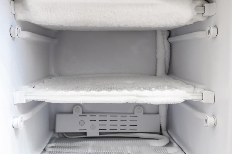 Frost in freezer