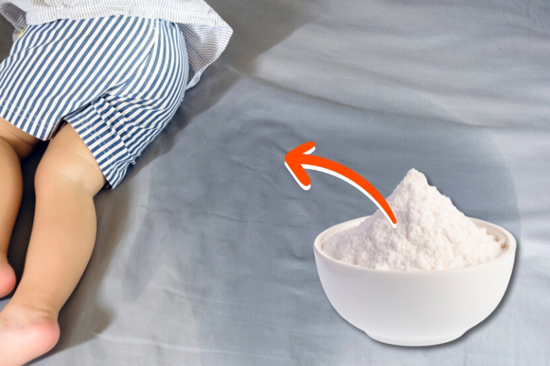 baking soda for bedwetting