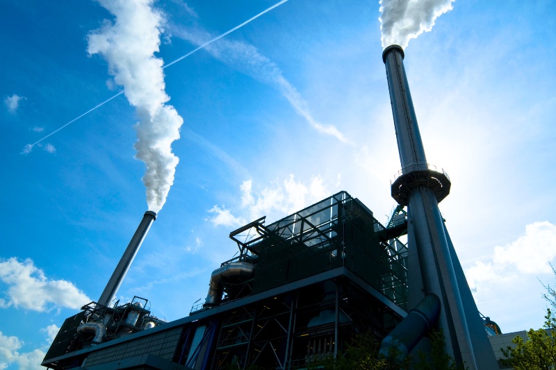 emissions or fumes from industrial facilities