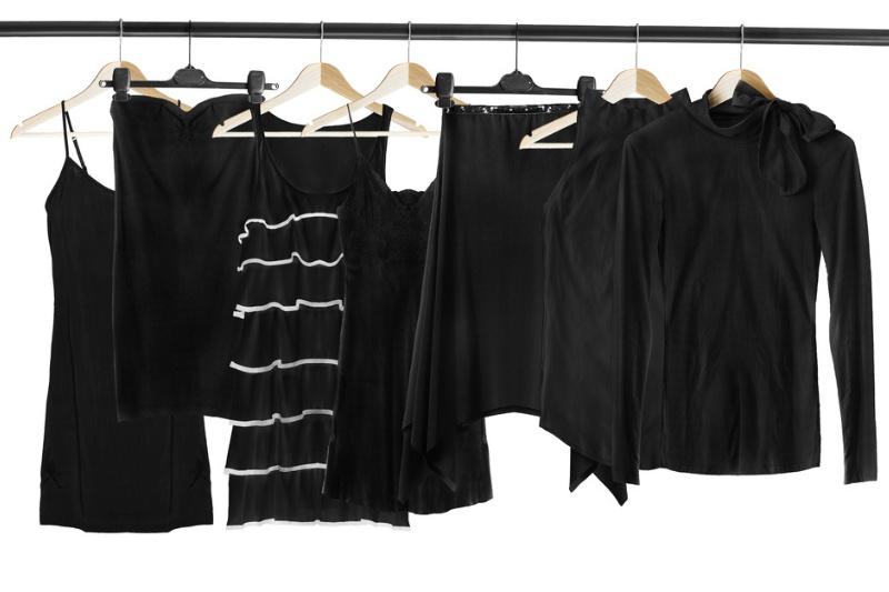 set of black clothes