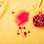 Pomegranate Juice stain on clothes