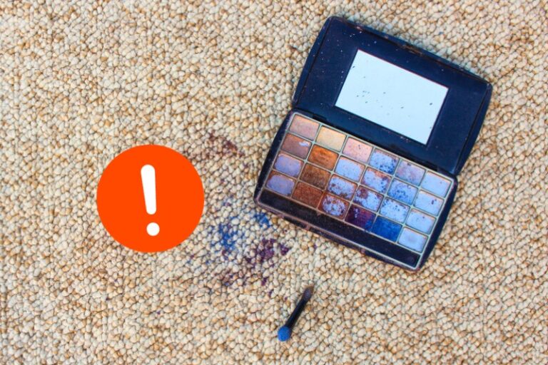 How to Get Eyeshadow Out of Carpet