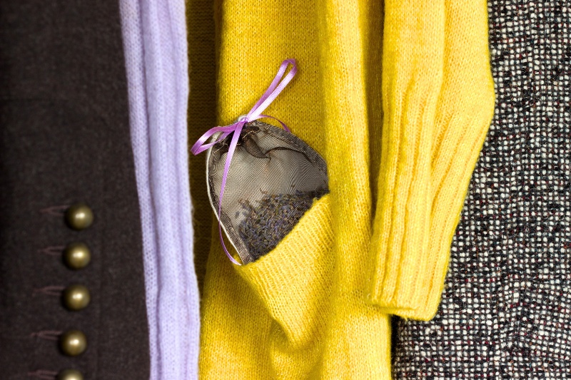 scented lavender sachet or Potpourri in the closet