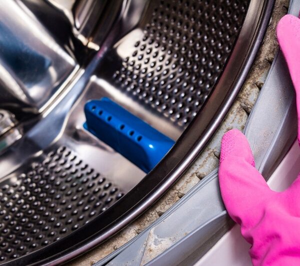 scrud or dirty washing machine drum