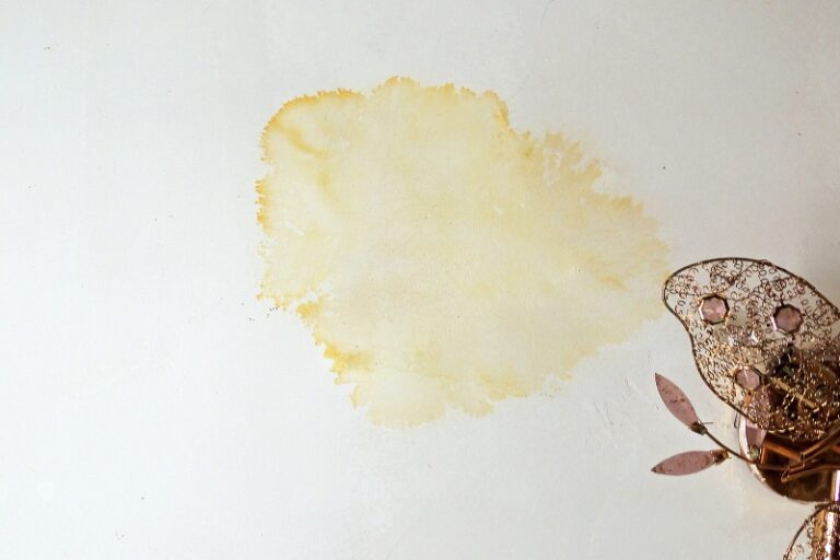 Yellow Stains on Ceilings Causes and Solutions