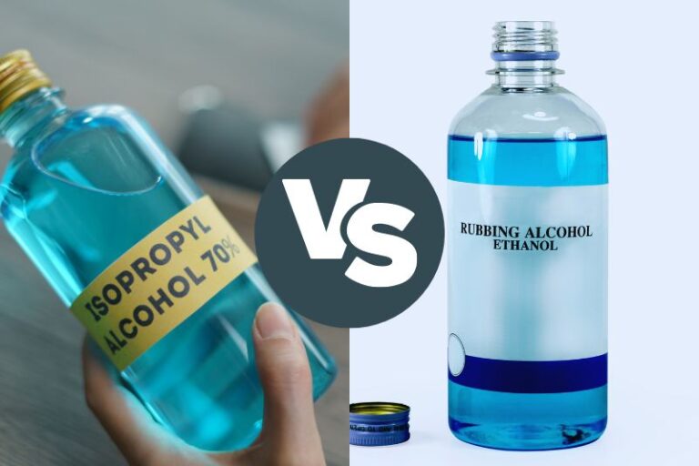 Isopropyl Alcohol vs Rubbing Alcohol for Cleaning