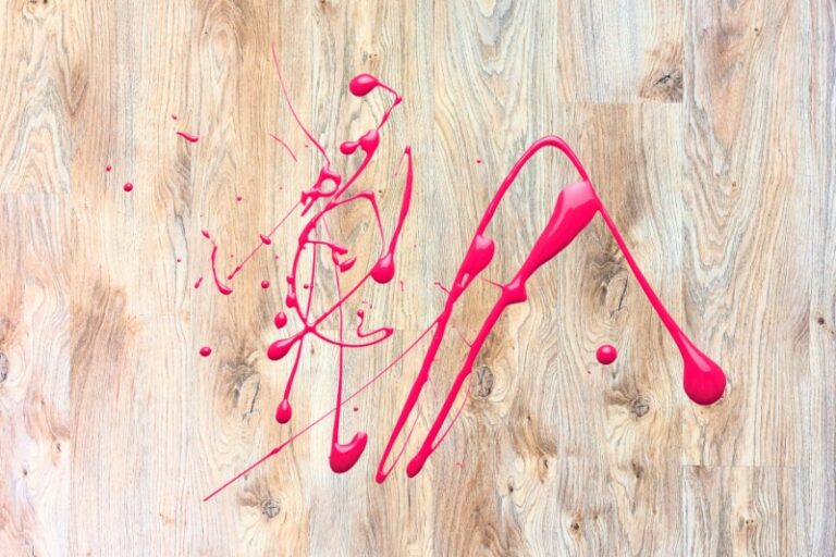 How to Remove Paint from Vinyl Flooring