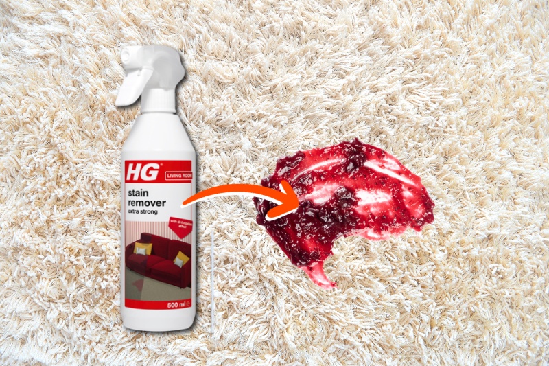 heavy-duty stain remover for carpet stain