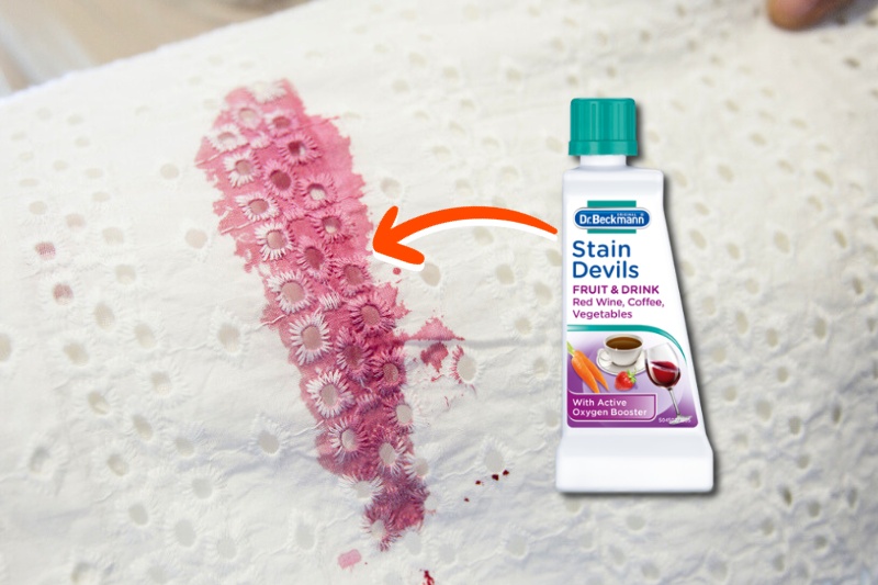 stain remover for purple clothes stain