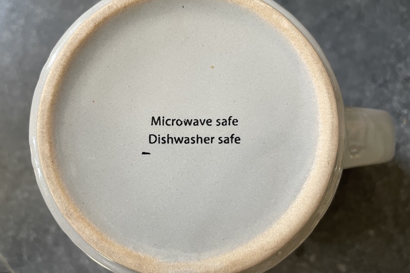 DIshwasher safe mug