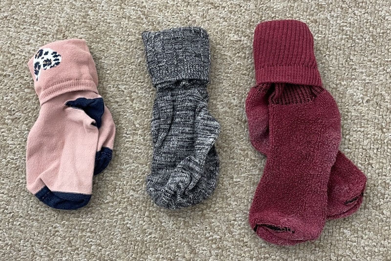Pairs of socks