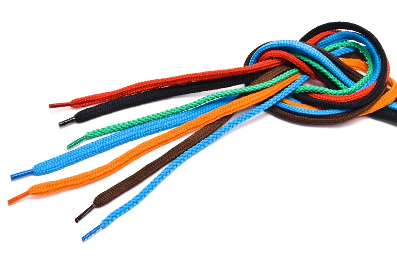 colorful shoelaces