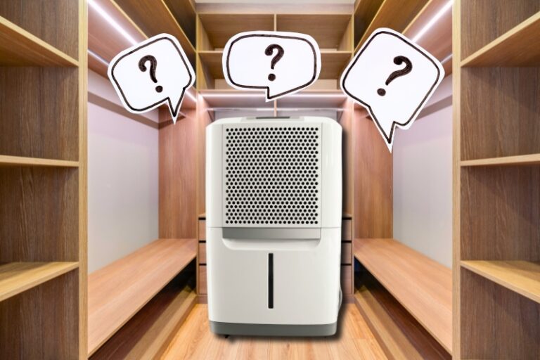 Can You Put a Dehumidifier in a Wardrobe?