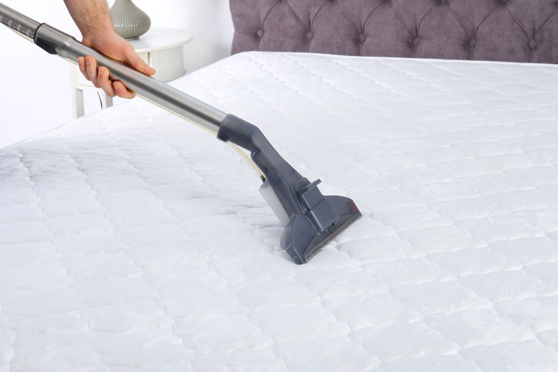 hoovering the mattress