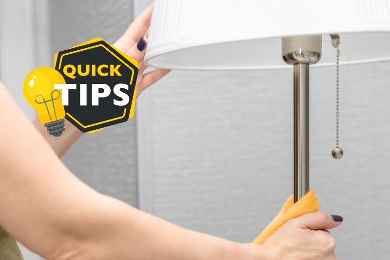 tips for cleaning lampshade