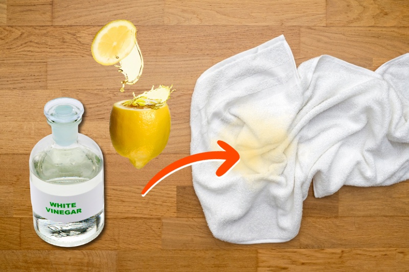 towel stain removal