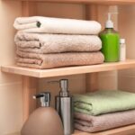 A Simple Towel System That Will Save You Time, Money, and Sanity towels in the bathroom
