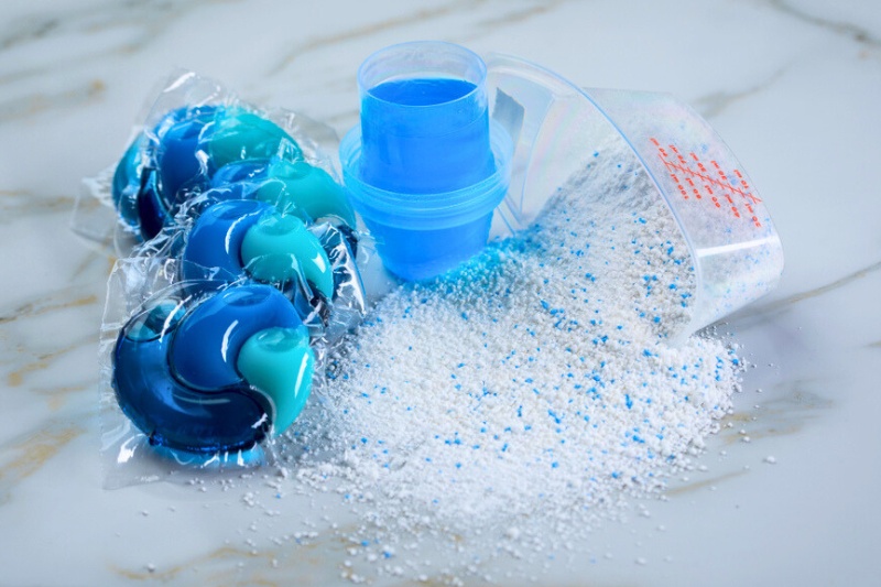 types of laundry detergent