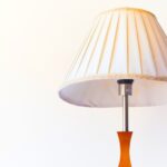 white lampshade