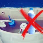 Don't put fabric softener in toilet tank