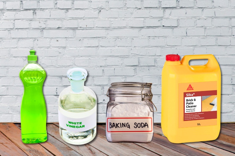 brick wall cleaning solutions or products