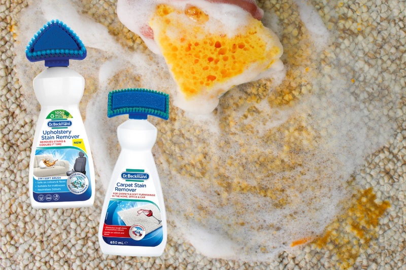 carpet and upholstery stain removers