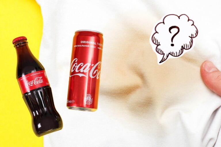 How to Remove Coke Stains from Fabric and Clothes