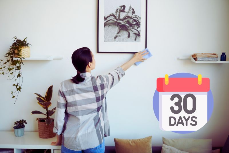 30 day cleaning challenge